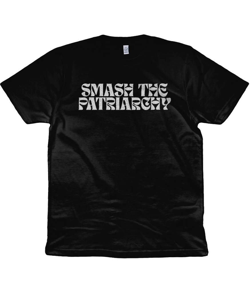 Smash The Patriarchy T Shirt in Black -  Milk & Moon 