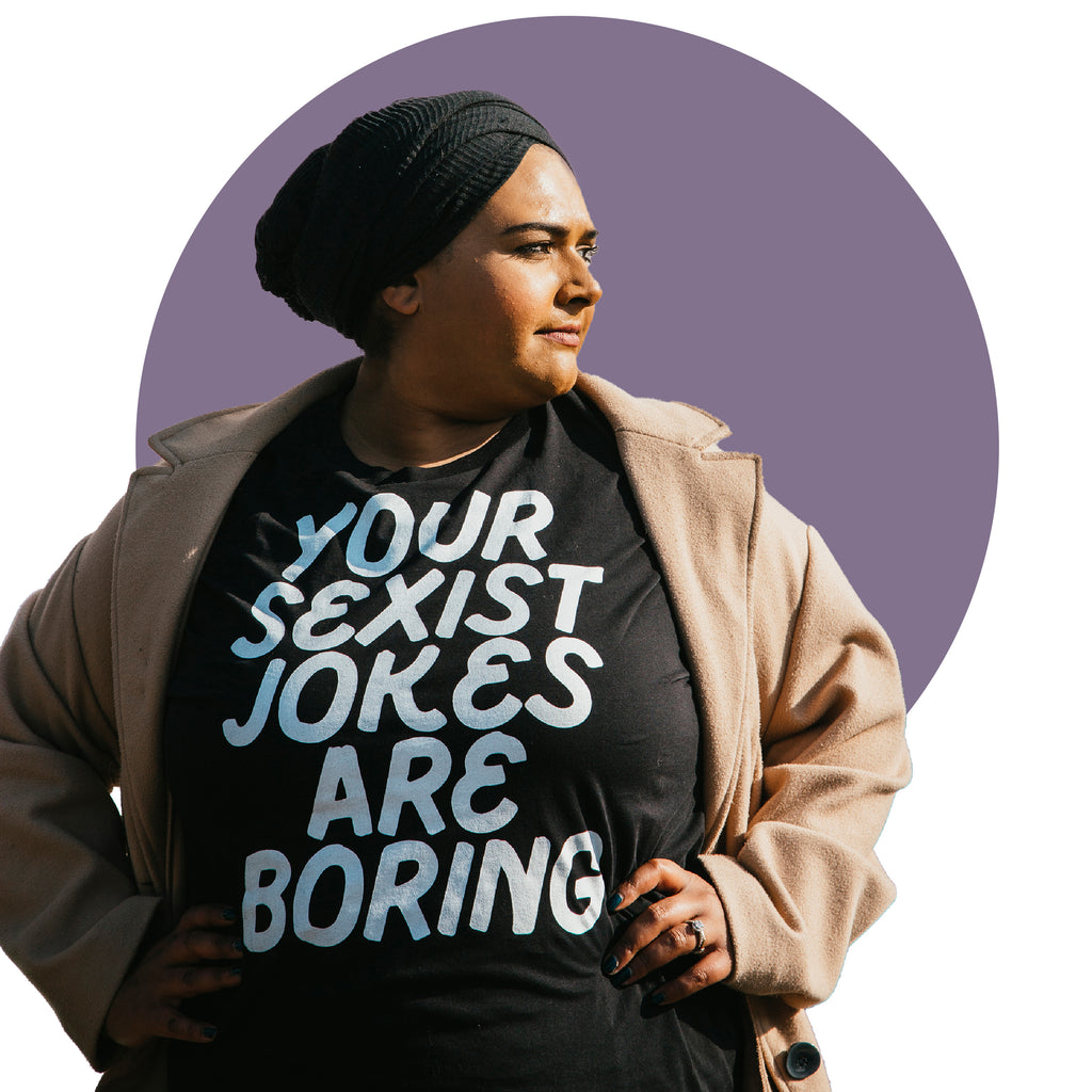 sexist jokes are boring tee shirt 